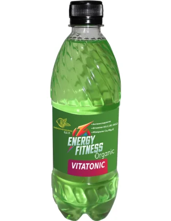 Vitatonic лимон+спіруліна Energy Fitness 0.5 л