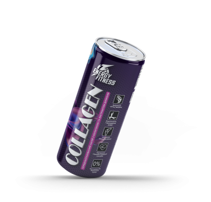 Collagen з екстрактом даміани Energy Fitness 0.33л жб